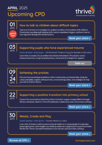 April CPD programme