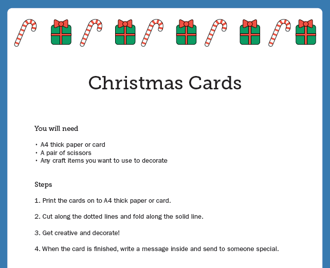 Christmas cards